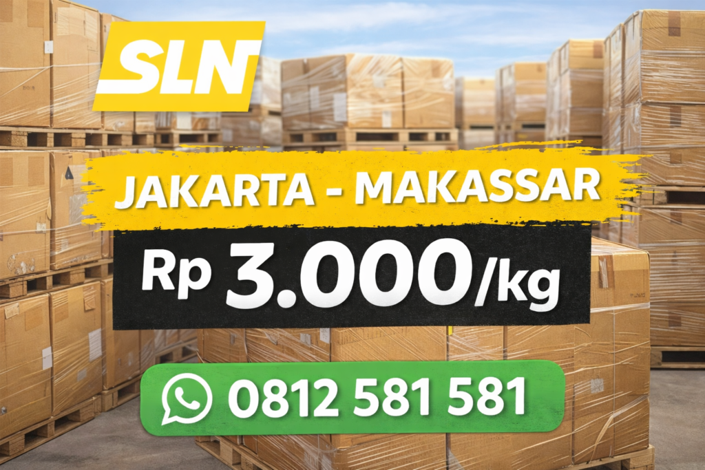 cargo jakarta makassar murah